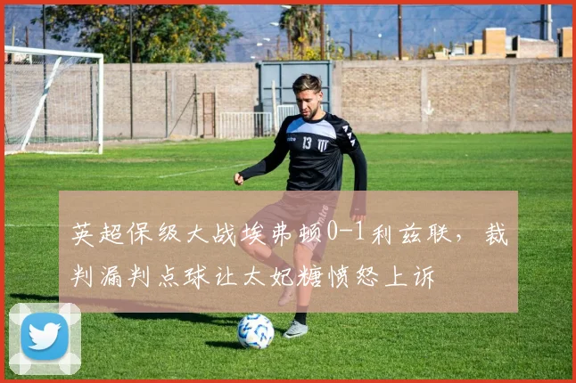 英超保级大战埃弗顿0-1利兹联，裁判漏判点球让太妃糖愤怒上诉